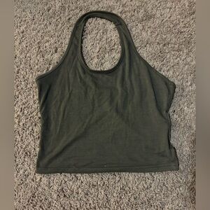Halter crop top